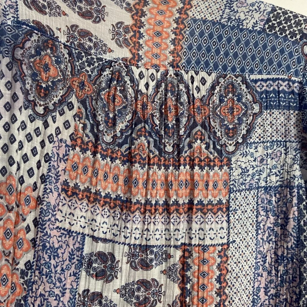 Ruby Rd Button Up Top - Picture 4 of 9